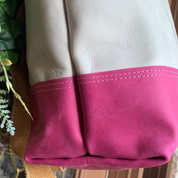 KMM & Co Pearl & Pink East West Panel Tote - Picture 7 of 7